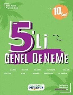 Okyanus Yayınları 10. Sınıf 5`li Deneme - 1