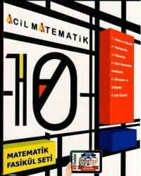 Acil Yayınları 10. Sınıf Acil Matematik 6 lı Fasikül Set - Acil Yayınları
