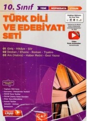 10. Sınıf Anadolu Lisesi Türk Dili ve Edebiyatı Seti - Çap Yayınları