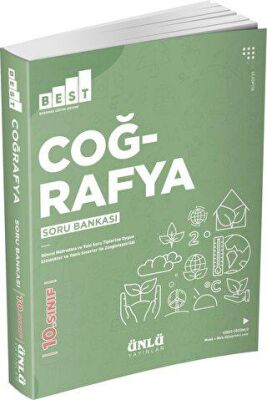 Ünlü Yayınları 10. Sınıf BEST Coğrafya Soru Bankası 2023 - 1