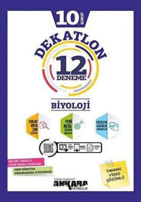 10. Sınıf Biyoloji Dekatlon 12 Deneme - 1