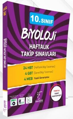10. Sınıf Biyoloji Haftalık Takip Sınavları - 1