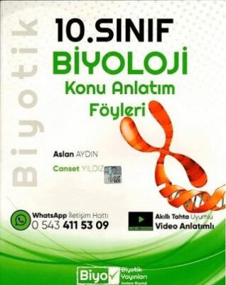 10. Sınıf Biyoloji Konu Anlatım Föyleri - 1
