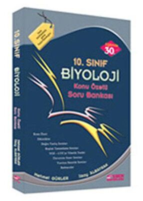 10. Sınıf Biyoloji Konu Özetli Soru Bankası kapağı