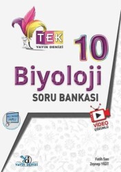 Yayın Denizi Yayınları 10. Sınıf Biyoloji TEK Serisi Video Çözümlü Soru Bankası - Yayın Denizi Yayınları