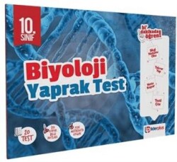 Lider Plus Yayınları 10. Sınıf Biyoloji Yaprak Test - Lider Plus Yayınları
