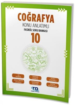 Tandem Yayınları 10. Sınıf Coğrafya Konu Anlatımlı Fasikül Soru Bankası - 1