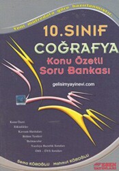 Esen Yayınları 10. Sınıf Coğrafya Konu Özetli Soru Bankası - Esen Yayınları