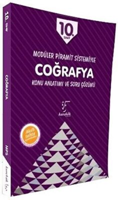 10. Sınıf Modüler Piramit Sistemiyle Coğrafya Konu Anlatımı ve Soru Çözümü kapağı