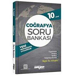 Ankara Yayıncılık 10. Sınıf Coğrafya Soru Bankası