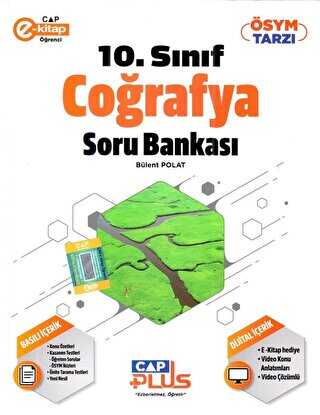 Çap Yayınları 10. Sınıf Coğrafya Soru Bankası