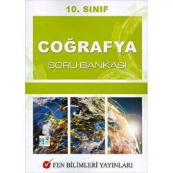 Fen Bilimleri Yayınları 10. Sınıf Coğrafya Soru Bankası - Fen Bilimleri Yayınları