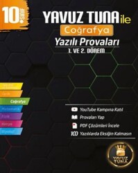 10. Sınıf Coğrafya Yazılı Provaları - Yazarın Kendi Yayını - Yavuz Tuna