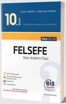 Eis Yayınları 10. Sınıf - DAF - Felsefe - 1
