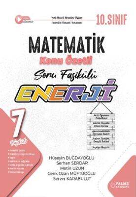 10. Sınıf Enerji Matematik Konu Özetli Soru Fasikülleri 7 Fasikül - 1