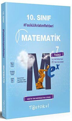 Test Okul Yayınları 10. Sınıf Fasikül Anlatım Rehberi 7 Fasikül Matematik