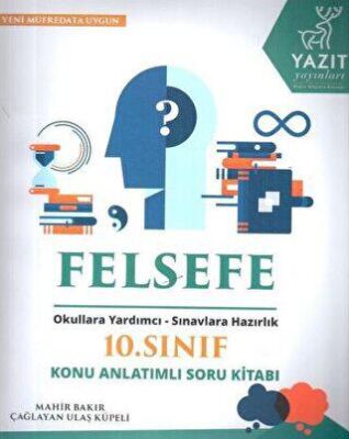 Yazıt Yayıncılık Yazıt 10. Sınıf Felsefe Konu Anlatımlı Soru Kitabı kapağı