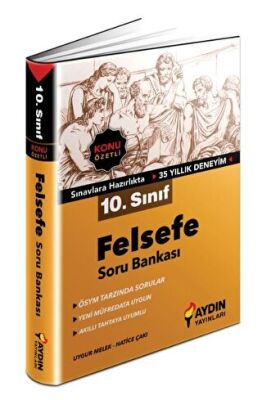 Aydın Yayınları 10. Sınıf Felsefe Konu Özetli Soru Bankası - 1