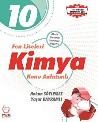 Palme 10. Sınıf Fen Liseleri Kimya Konu Anlatımlı - 1