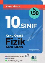 Nihat Bilgin Yayınları 10. Sınıf Fizik Konu Özetli Soru Kitabı - Nihat Bilgin Yayınları