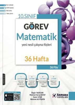 10. Sınıf Görev Matematik 36 Hafta Yeni Nesil Çalışma Föyleri - 1