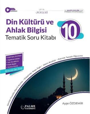 10. Sınıf Joker Din Kültürü ve Ahlak Bilgisi Tematik Soru Kitabı - 1