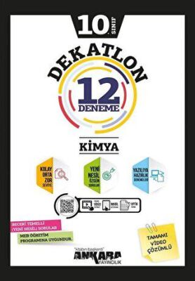 10. Sınıf Kimya Dekatlon 12 Deneme - 1