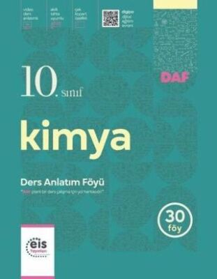 10. Sınıf Kimya Ders Anlatım Föyü - 1