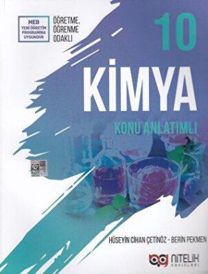 Nitelik 10. Sınıf Kimya Konu Anlatımlı kapağı