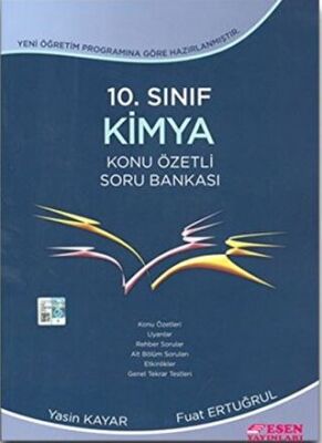 Esen Yayınları 10. Sınıf Kimya Konu Özetli Soru Bankası - 1
