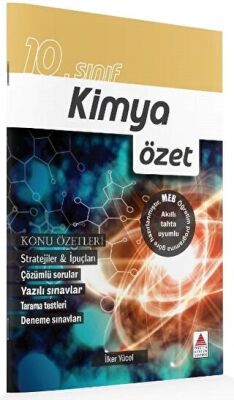 Delta Kültür Yayınevi 10. Sınıf Kimya Özet - 1