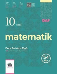 10. Sınıf Matematik Ders Anlatım Föyü - Eis Yayınları