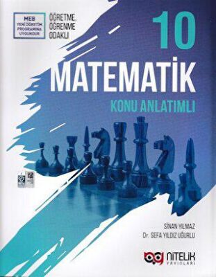 Nitelik 10. Sınıf Matematik Konu Anlatımlı kapağı