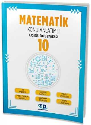 Tandem Yayınları 10. Sınıf Matematik Konu Anlatımlı Fasikül Soru Bankası