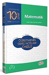 Editör Yayınevi 10. Sınıf Matematik Öğretmenin Ders Notları Hızlı - Editör Yayınevi