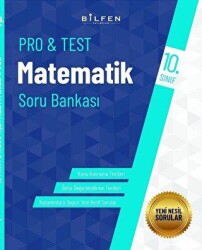 Bilfen Yayıncılık 10. Sınıf Matematik Protest Soru Bankası - Bilfen Yayıncılık