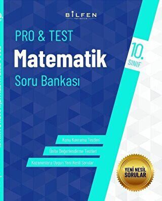Bilfen Yayıncılık 10. Sınıf Matematik Protest Soru Bankası - 1