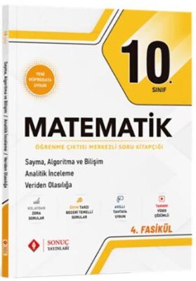10. Sınıf Matematik Sayma Algoritma ve Bilişim Analitik İnceleme Veriden Olasılığa - 1