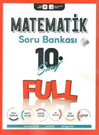 Full Matematik Yayınları 10. Sınıf Matematik Soru Bankası