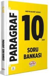 Editör Yayınevi 10. Sınıf Paragraf Soru Bankası - Editör Yayınevi