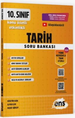 10. Sınıf Tarih Etkinlikli Soru Bankası - 1