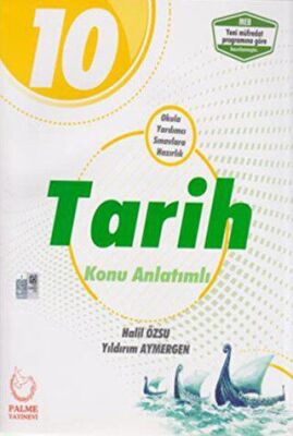 Palme 10. Sınıf Tarih Konu Anlatımlı kapağı