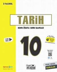 Üçgen Yayıncılık 10. Sınıf Tarih Konu Özetli Soru Bankası 2 Fasikül - Üçgen Yayıncılık
