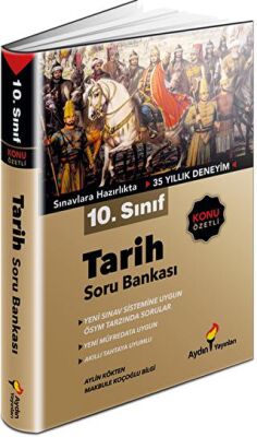 Aydın Yayınları 10. Sınıf Tarih Soru Bankası - 1