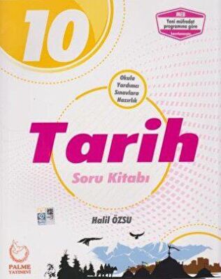 Palme 10. Sınıf Tarih Soru Kitabı kapağı
