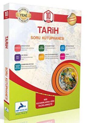 10. Sınıf Tarih Soru Kütüphanesi kapağı