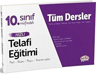 Editör Yayınevi 10. Sınıf Tüm Dersler Hızlı Telafi Eğitimi - 1