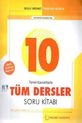 Palme 10. Sınıf Tüm Dersler Soru Kitabı - 1