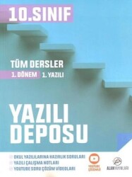 10. Sınıf Tüm Dersler Yazılı Deposu 1. Dönem 1. Yazılı - Alan Yayınları