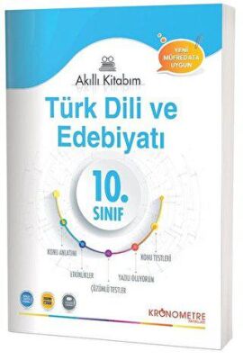 Kronometre Yayınları 2019 10. Sınıf Türk Dili ve Edebiyatı Akıllı Kitabım - 1